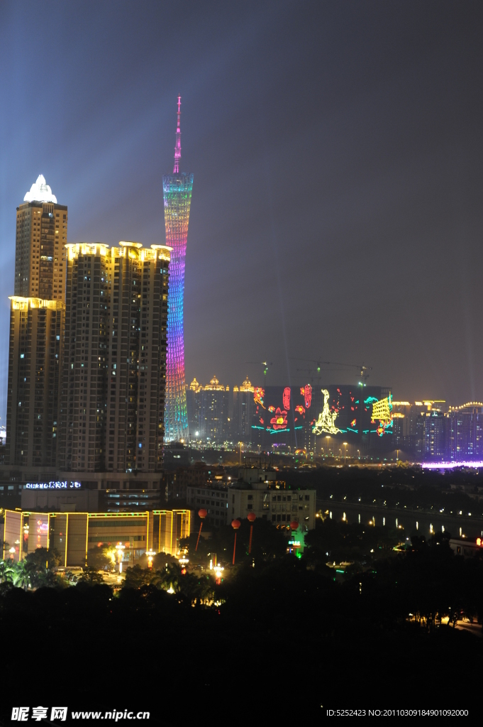 广州城市夜景