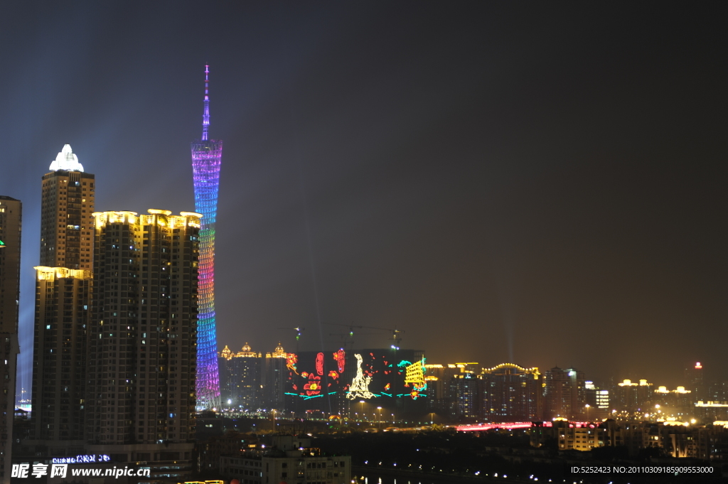 广州城市夜景