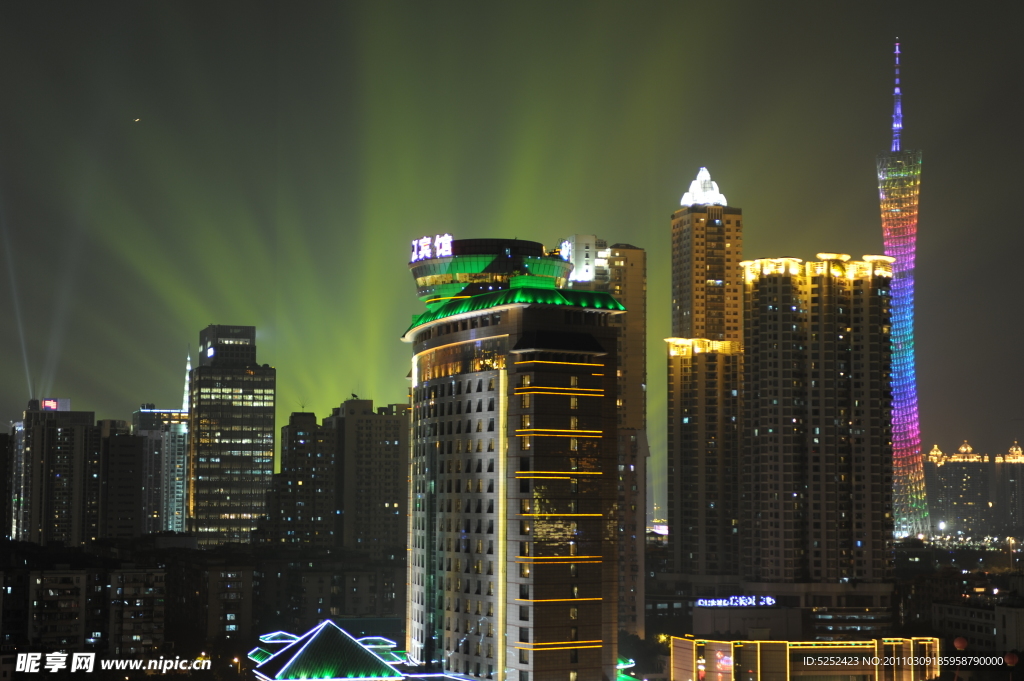 广州城市夜景