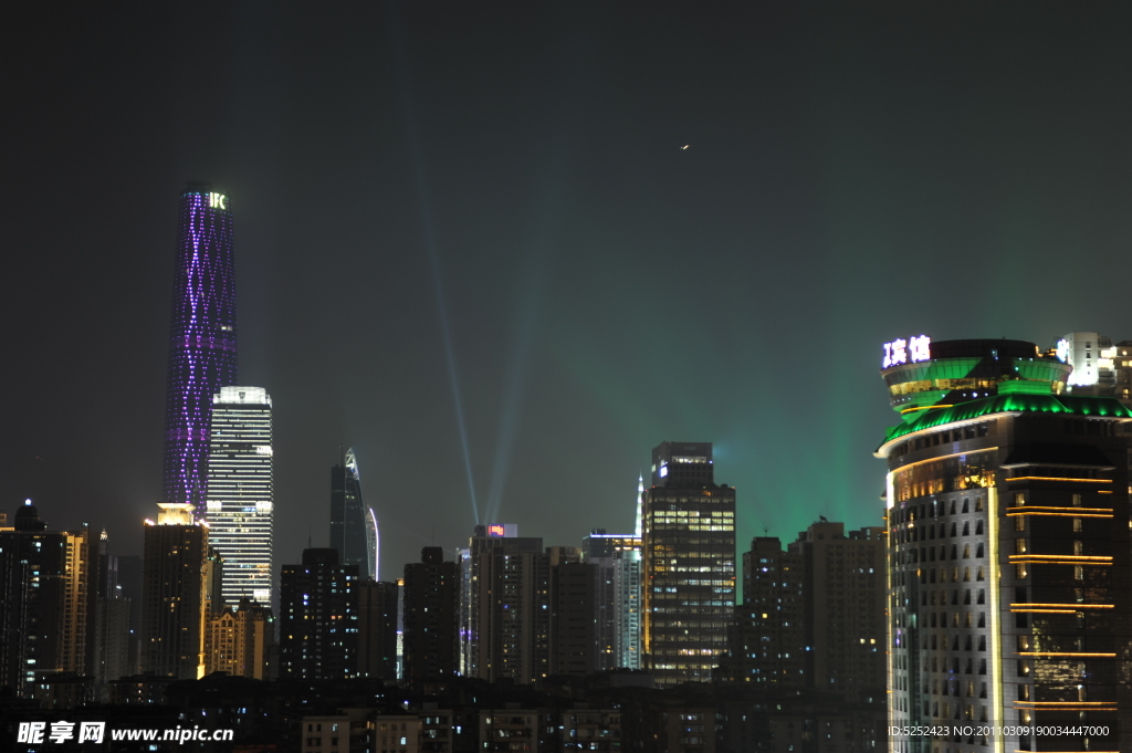 广州城市夜景