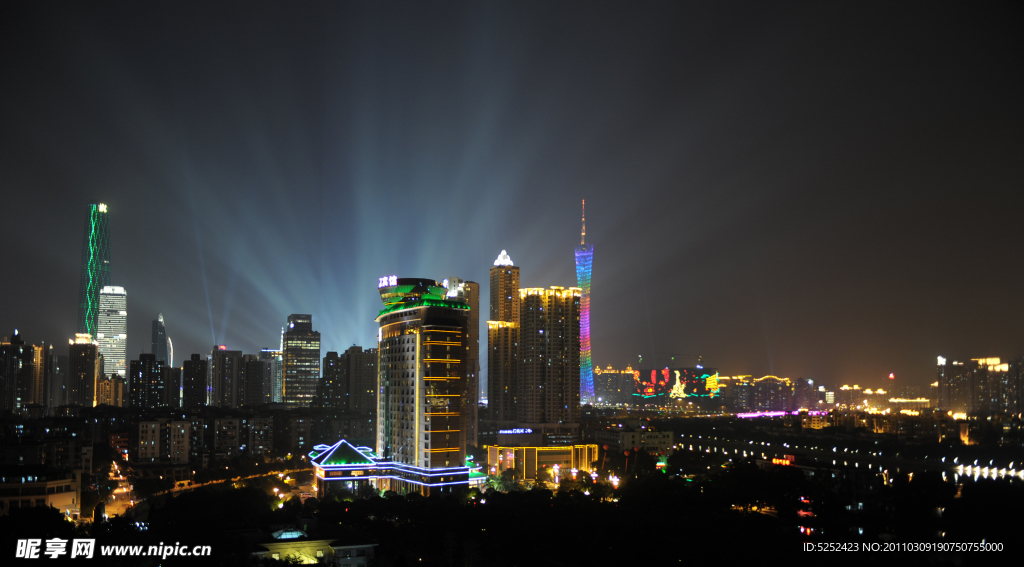 广州城市夜景