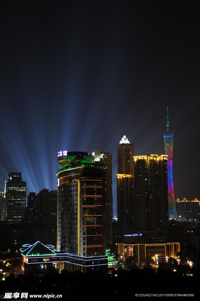 广州城市夜景