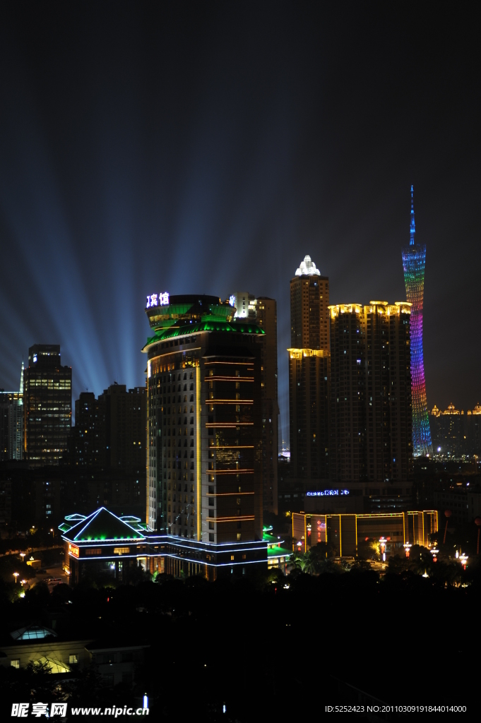 广州城市夜景