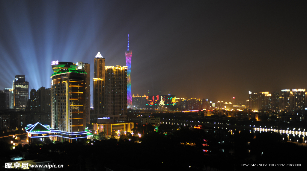 广州城市夜景