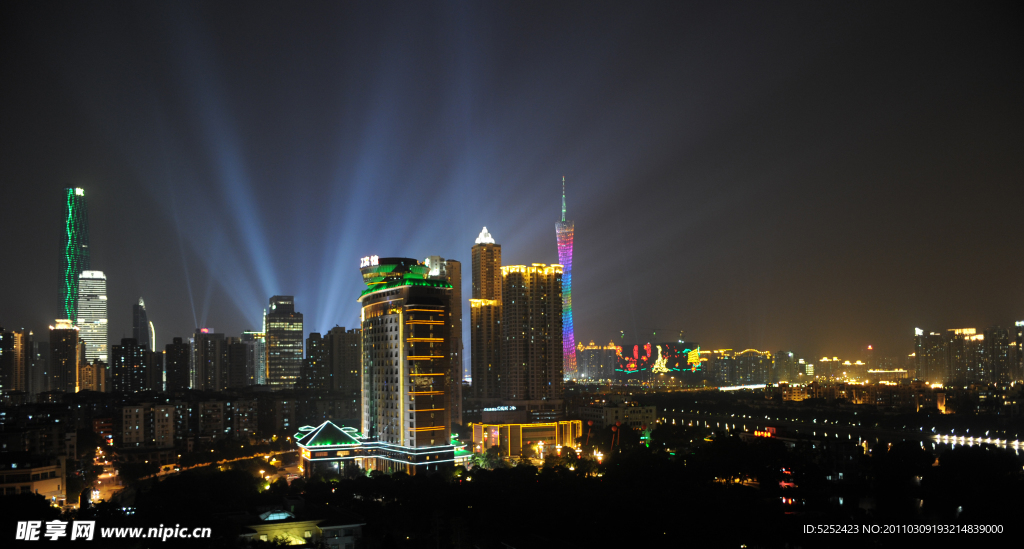 广州城市夜景