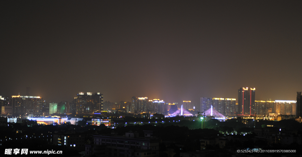 广州城市夜景