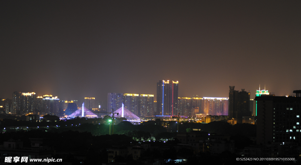 广州城市夜景