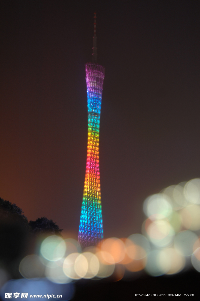 广州塔夜景