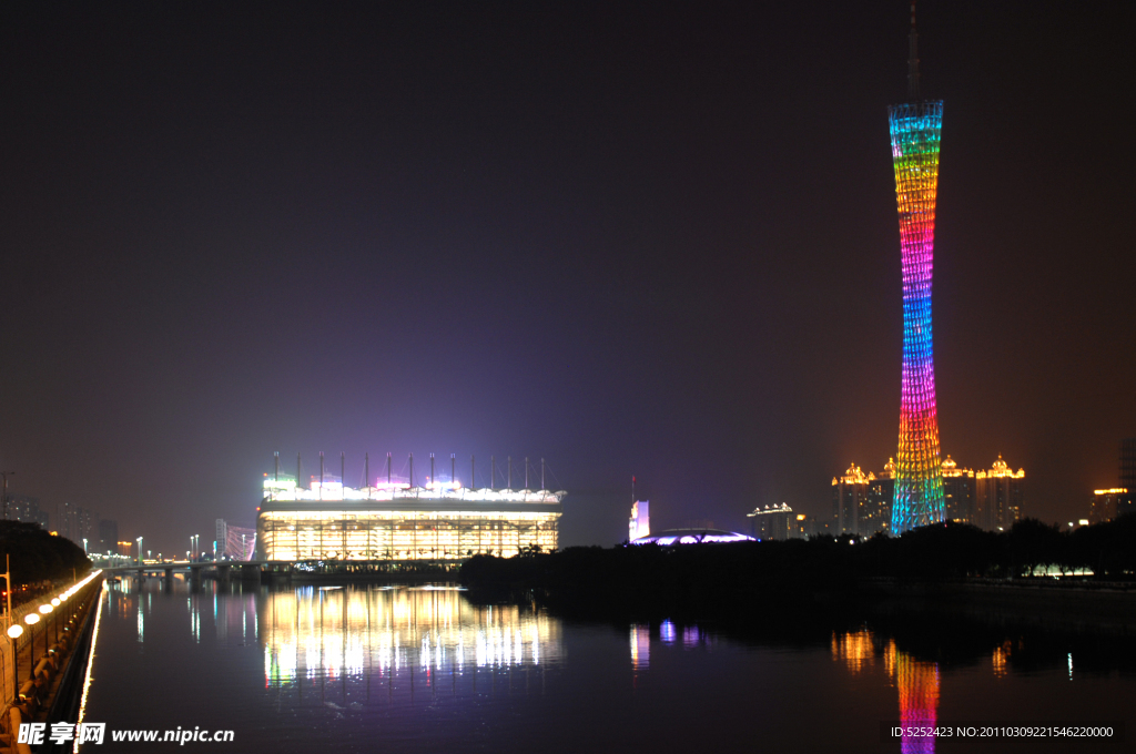 广州城市夜景