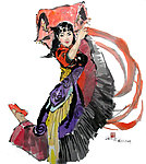 少数民族姑娘