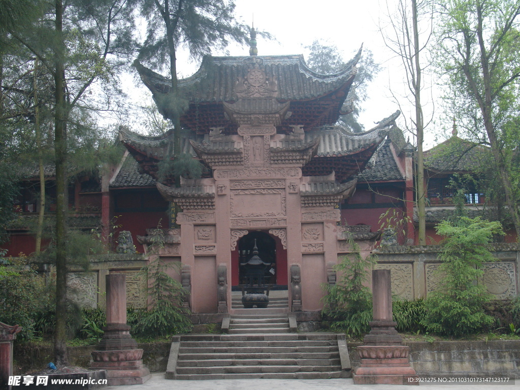 古镇 寺庙