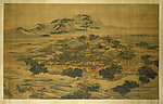 邗江胜览图 古画
