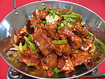 干锅风味兔