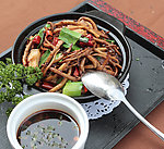 茶树菇炒肉褒