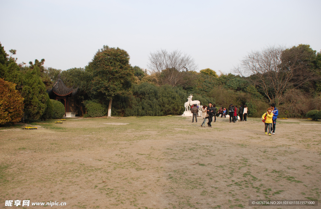 南通文峰公园三羊开泰