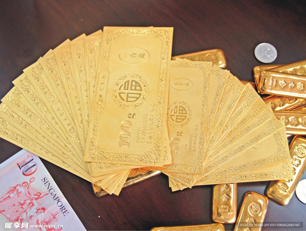 世元金行黄金