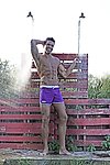 帅哥内裤男模