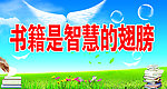 书籍是智慧的翅膀
