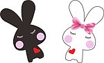 情侣兔子
