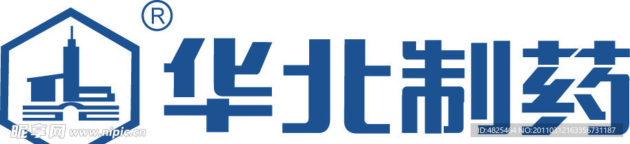 华北制药标识