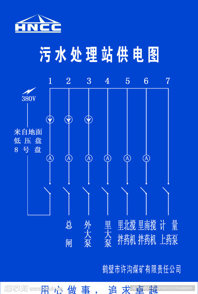 污水处理站供电图