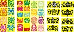 吉祥八宝图矢量图