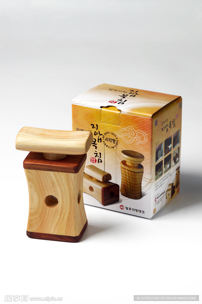 韩国木枕