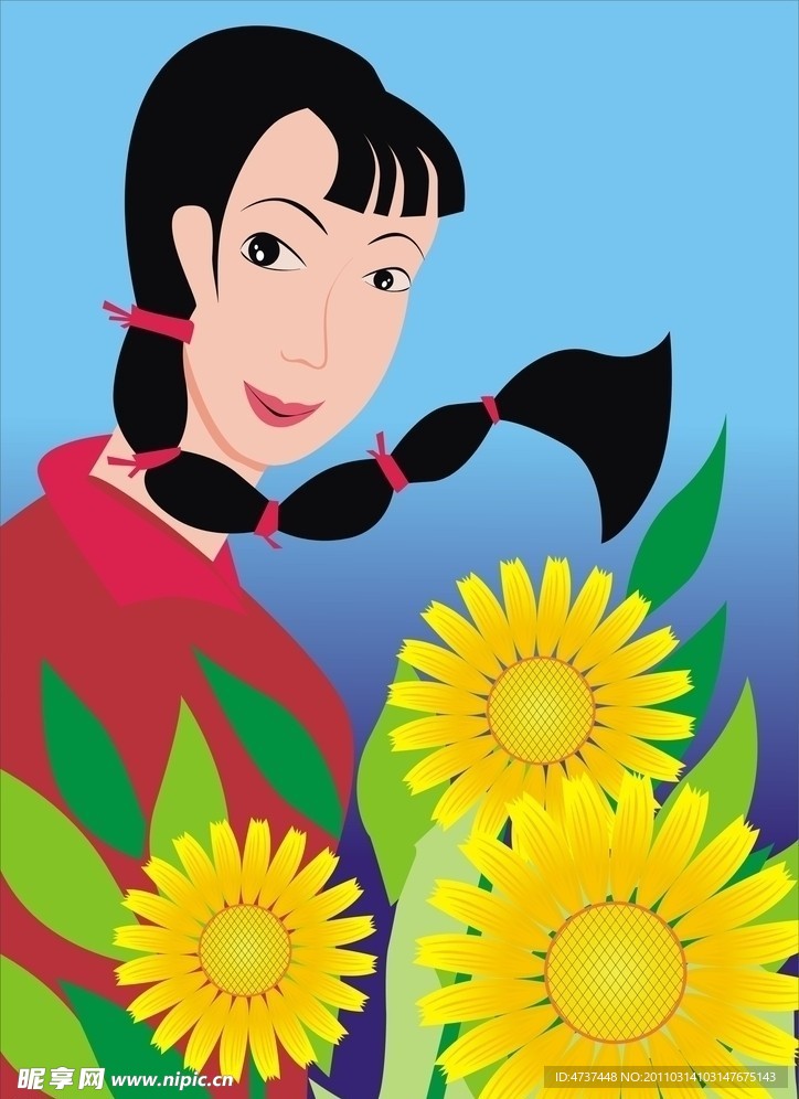 美女村姑