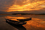 红霞夕照