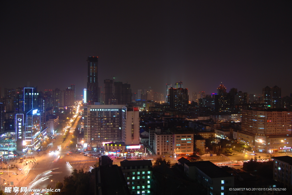 成都夜景