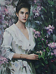何岸 油画