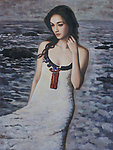谢楚余的油画欣赏《风》