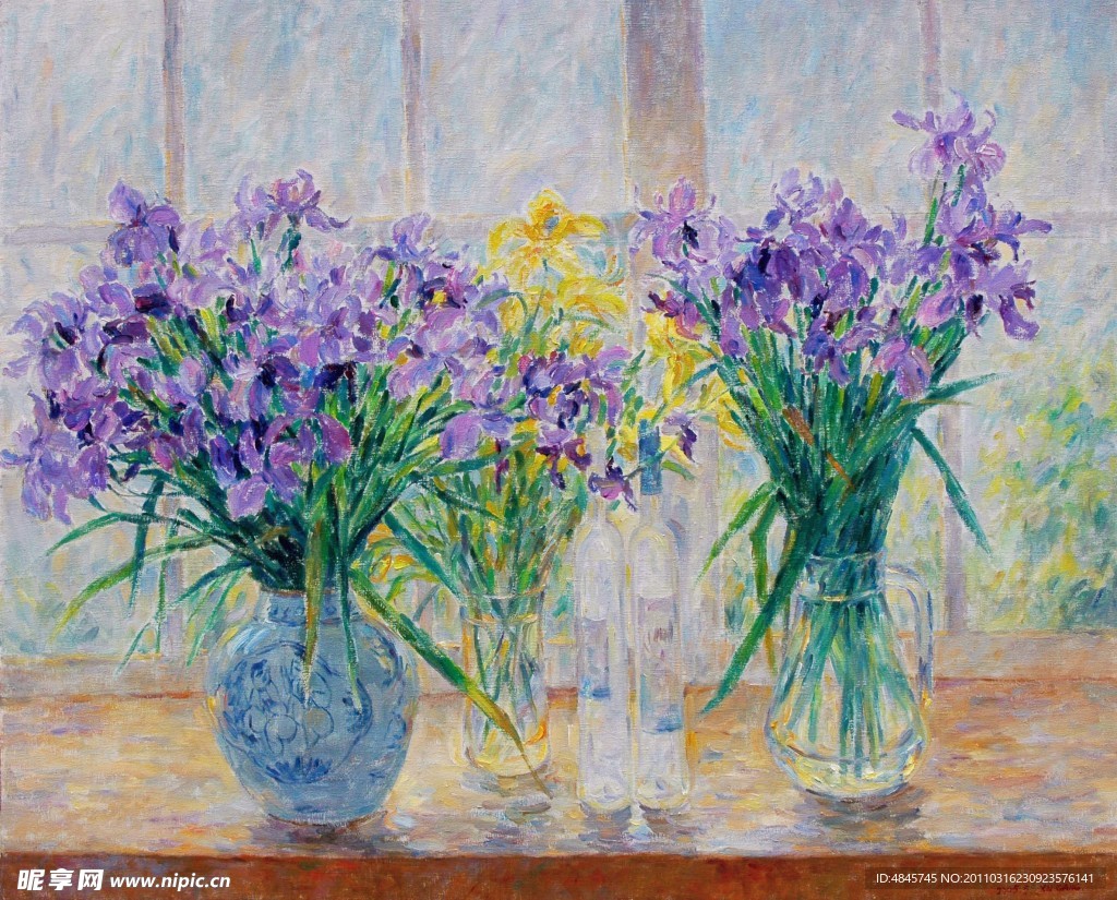 花卉油画