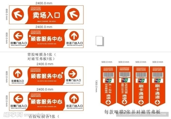商场标识