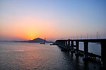 日落跨海大桥