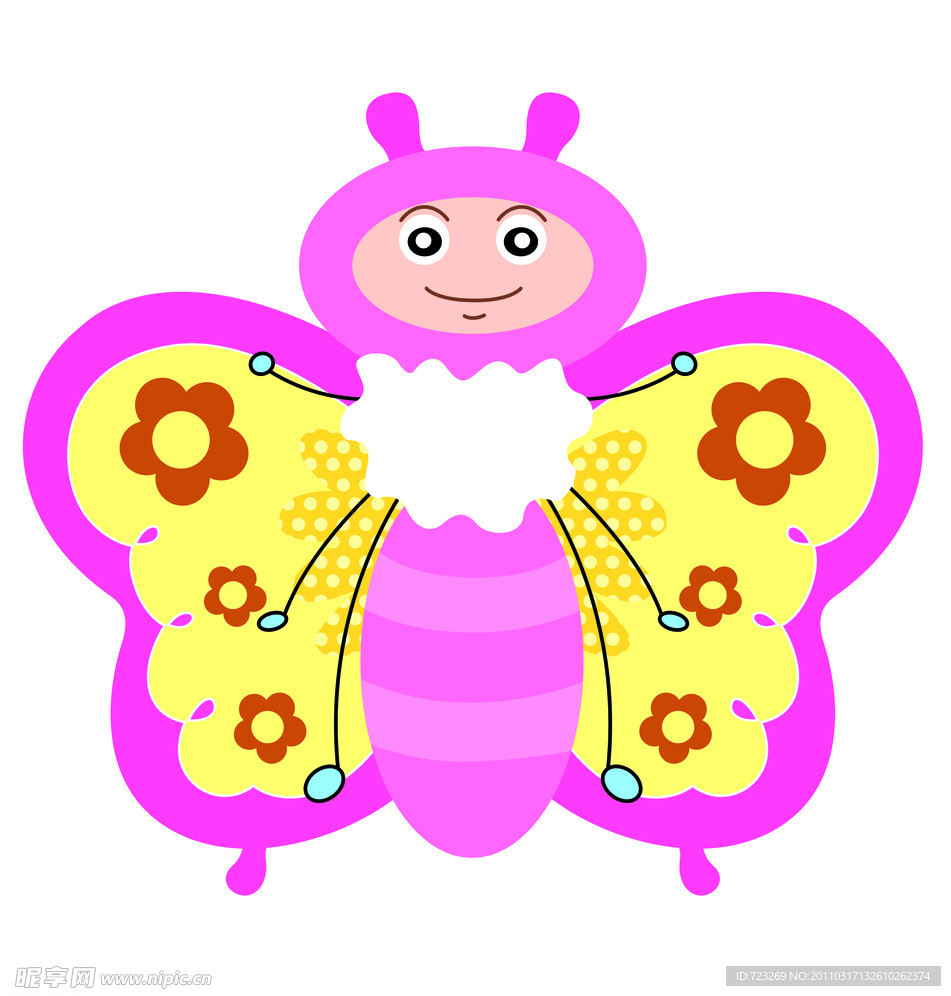 卡通 蝴蝶