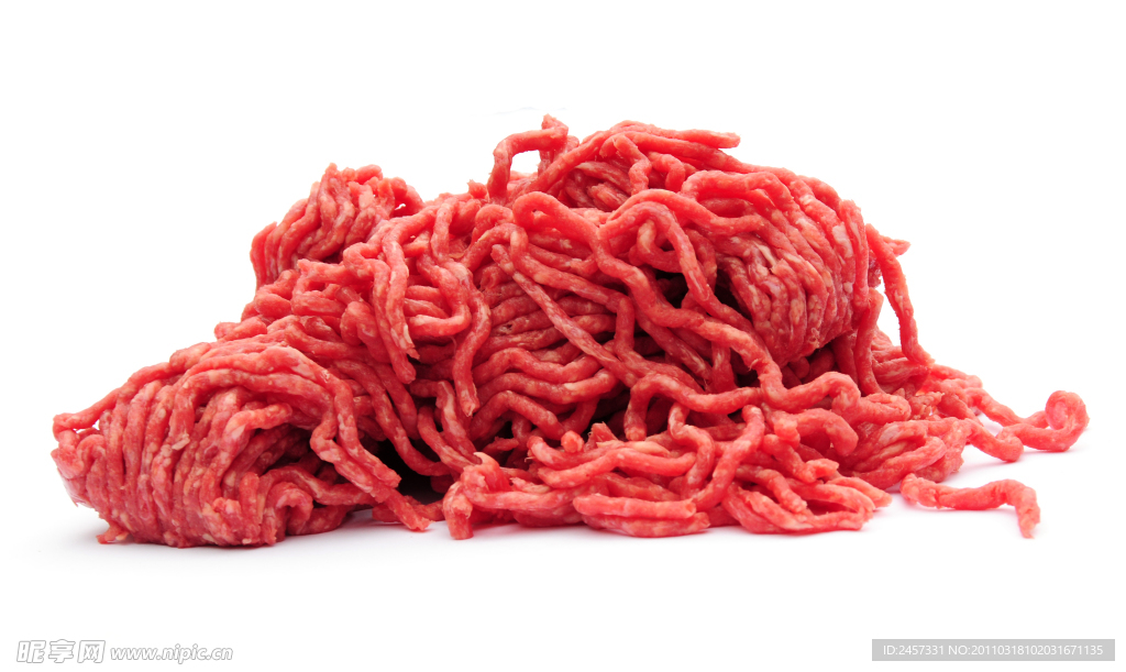 新鲜肉末