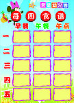 每周食谱