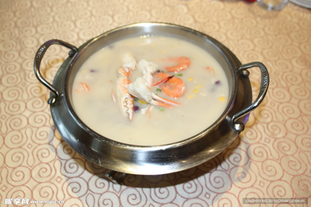 阴米虾蟹煲杂粮