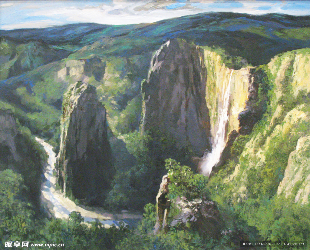 风景油画