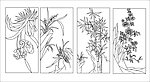 梅兰竹菊