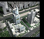 高层建筑效果图