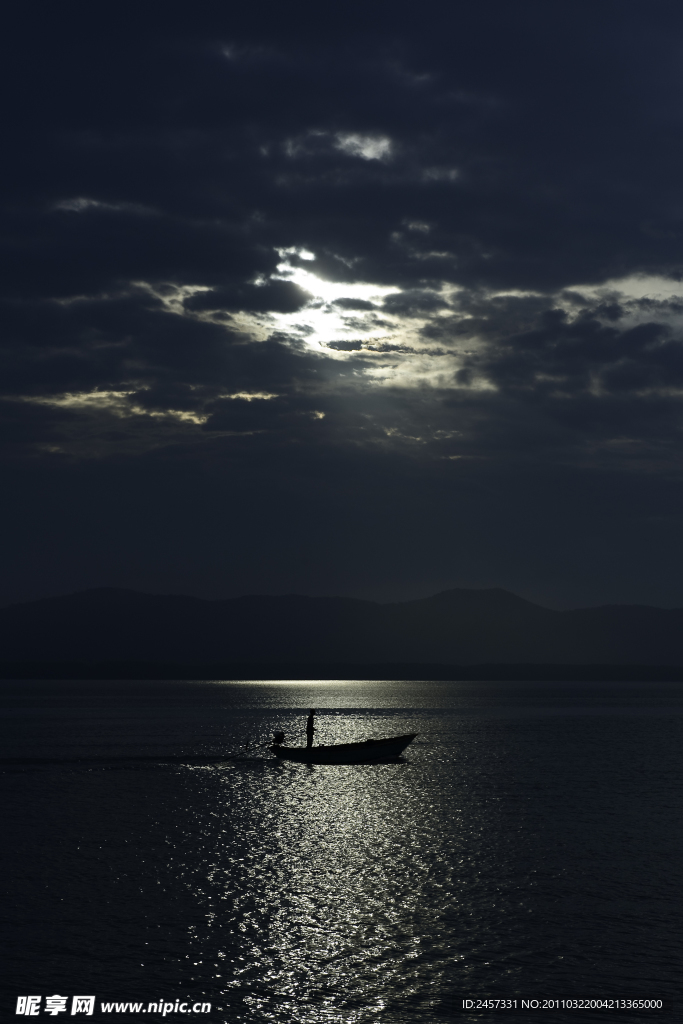 海上夜景