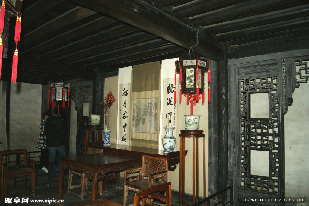 沈万三家厅堂