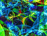 动感花纹