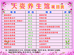 美容价格表