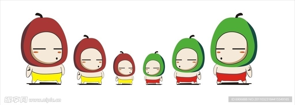 枣子表情矢量图