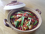 香辣鸡煲