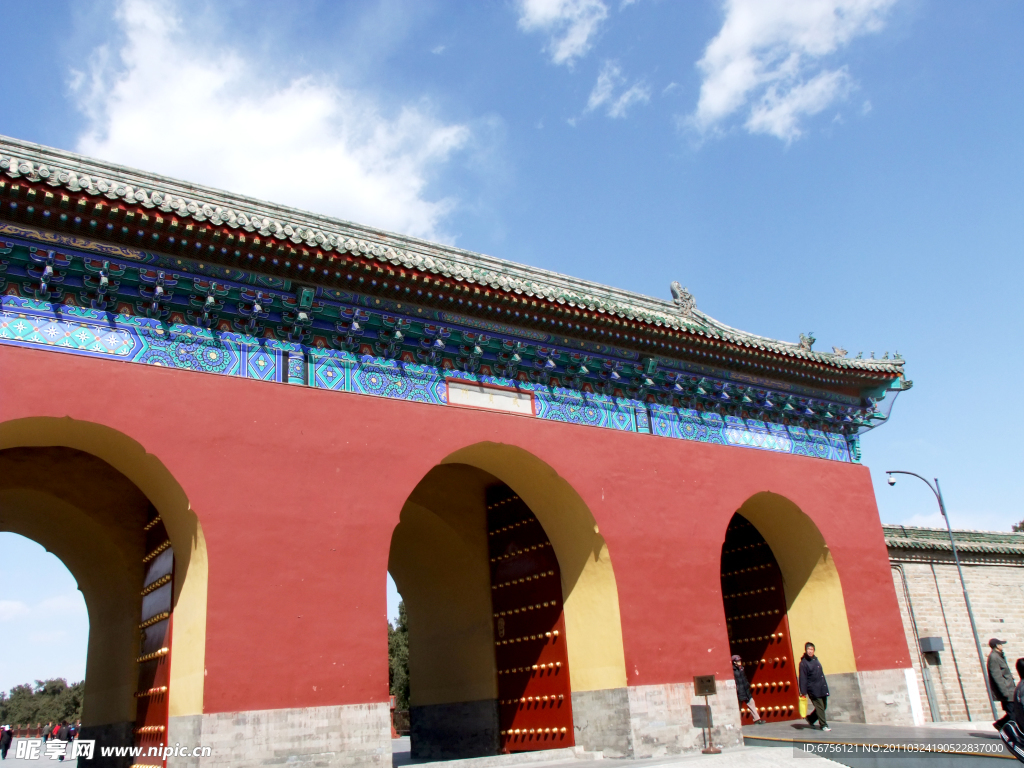天坛公园大门