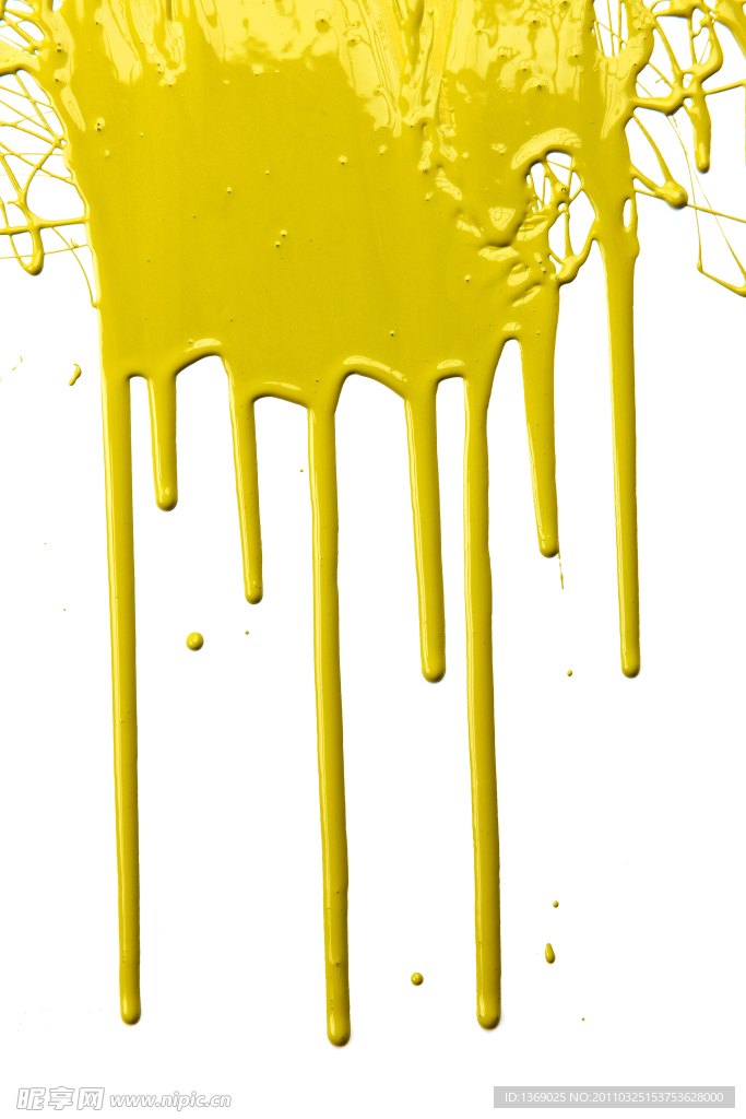 黄色油漆